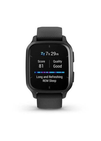 Смарт-годинник Slate Aluminum Bezel with Black Case and Silicone Band (010-02700-00/10) Garmin Venu Sq 2 – Music Edition (315604585)