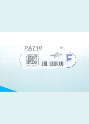 Насос воды MB Vito (W639) 3.0/3.2/3.7 03-/C/E/M/S-class 2.4/2.6/2.8/3.2/4.3/5.0/5.5 97- (R/B)(6лоп) PA710 UA63 Graf (345787883)