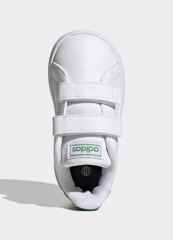 Білі всесезонні кросівки advantage lifestyle court adidas