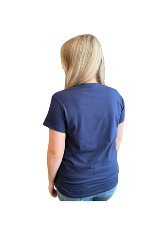 Набір футболок бавовняних жіночих 3 шт. чорний/сірий/темно-синій FT1 Ananasko - (344590192)