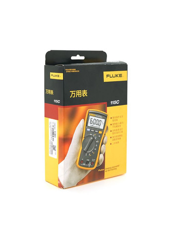 Мультиметр Fluke 115C, Вимірювання: V, A, C, R, F MUST (370615315)
