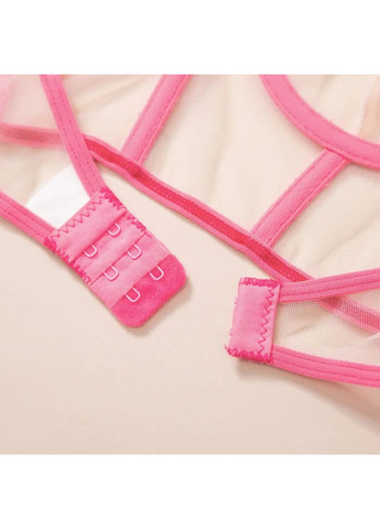 Малиновий демісезонний комплект спідньої білизни. спідня білизна. жіноча прозора спідня білизна для дорослих ігр No Brand