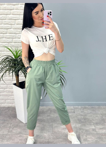 Літні штани з підворотом Fashion Girl (301474243)