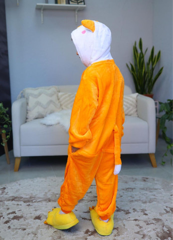 Кигуруми лисичка с капюшоном и хвостиком для мальчиков пижама лиса на молнии My Kigu (366219448)