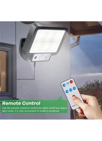 Світлодіодний роздільний вуличний ліхтар Split Solar Wall Lamp JX-F108 з датчиком руху на сонячній батареї No Brand (368788600)