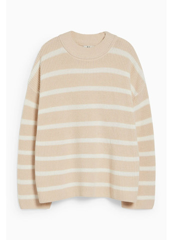 Бежевий демісезонний в'язаний светр C&A