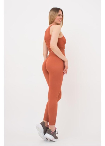 Легінси спортивні в рубчик з моделюючим швом Giulia leggings rib (291876884)
