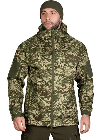 Комбінована демісезонна куртка talker ofthell піксель Camotec