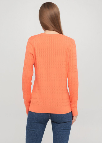 Коралловый демисезонный свитер женский - свитер th1430w Tommy Hilfiger