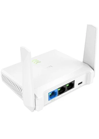 Маршрутизатор (роутер) WiFi4 300Mbs White Hoco HI36 (391222220)