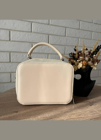 Міні сумочка клатч каркасна екошкіра з відділеннями рептилія чорна (sku_760Н) No Brand (330576197)