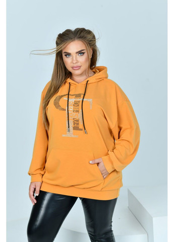 Женское худи из трикотажа двунитки No Brand (369479944)