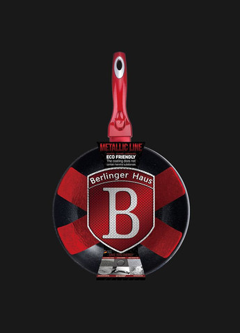 Сковорода-вок MetalliС Line Burgundy Edition BH-6166 30 см Berlinger Haus (347246921)