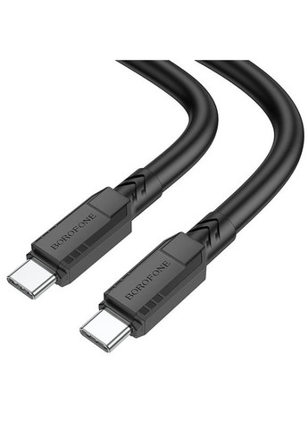Кабель USB Type-C to USB Type-C / Провод шнур юсб тайп си на юсб тайп си для быстрой зарядки и передачи данных Borofone (334298593)