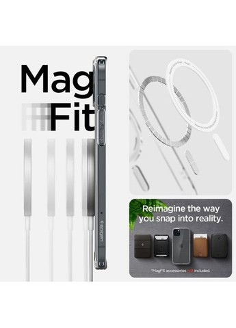 Чехол для мобильного телефона (ACS06804) Spigen Apple iPhone 15 Ultra Hybrid MagFit Graphite (326596171)