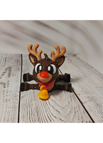 Комплект рухливих іграшок “Санта Клаус і Олень Рудольф”, 3D друк No Brand (372186042)