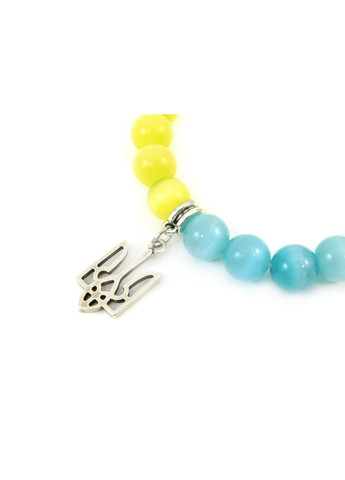 Эксклюзивный браслет "Патриот" Кошачий глаз 17 Fursa fashion (322315312)