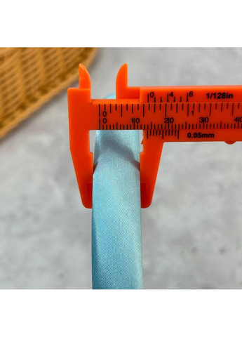 Обруч для волосся атласний 14 мм - блакитний Plus-plus (352746525)