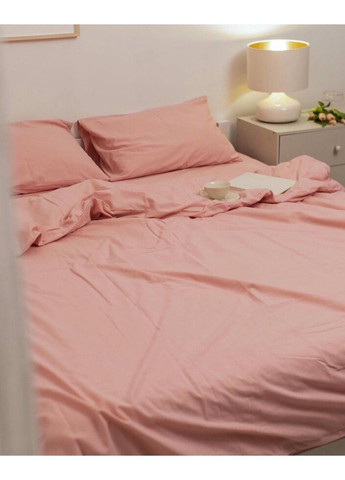 Постільна білизна полуторна Home Байка 20648 160х215 см персикова DUSHKA (327791594)