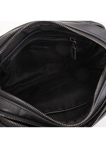 Сумка мужская кожаная планшет через плечо для документов и для телефона средняя Черный 43170 TARWA (367164776)