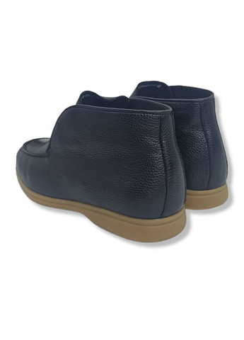 Черные осенние ботинки (р) кожа 0-2-2-am-7033r-1-1 Arees Meniwa