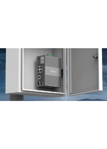 Промисловий комутатор IES206GPP 4xGE (PoE), 120W, 1xGE/SFP, 1xSFP WebSmart TP-Link (394709453)