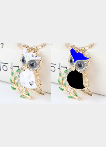 Оригінальний Креативний Модний Шикарний брелок підвіска у формі Сови з кристалами стразами No Brand (292260791)