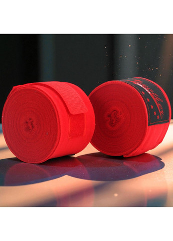 Бинти боксерські Another Boxer для ММА кікбоксингу тайського боксу пов'язки під рукавички 3 м Червоні 2_3_3m_3C No Brand (371813626)