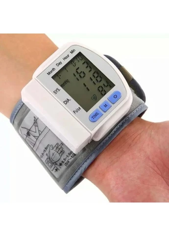Тонометр цифровий на зап'ясті Blood Pressure / Автоматичний вимірювач артеріального тиску Automatic (374600759)