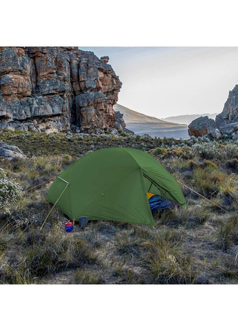 Палатка сверхлёгкая двухместная с футпринтом Mongar NH17T007-M, 210T, тёмно-зелёный (A-017479) Naturehike (319158084)