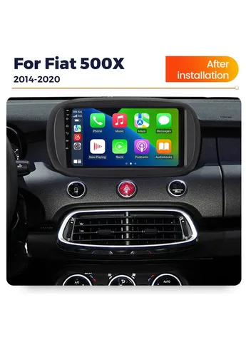 Штатна магнітола MN Fiat 500X (2014-2020) Android X10 Pro 2Gb+64Gb IPS Mekede (384287769)