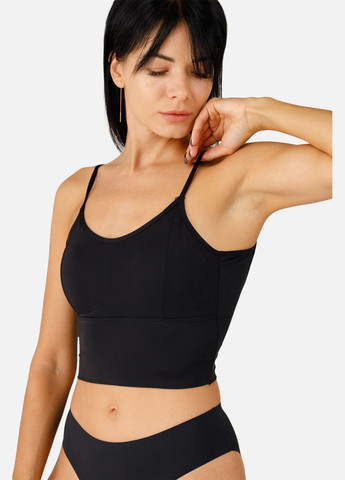 Жіночий топ колір чорний ЦБ-00257792 Melanvour (306713119)