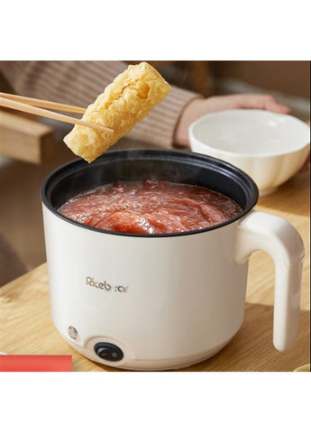 Кастрюля - скороварка керамическая, электрическая кастрюля с антипригарным покрытием, белая, 1.8 л No Brand (346489830)