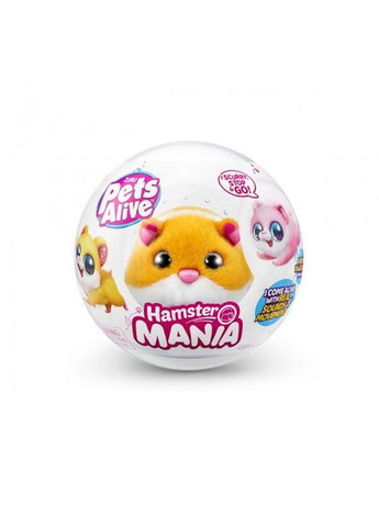 Интерактивная мягкая игрушка S1 Забавный хомячок (оранж.) Pets & Robo Alive (290111038)