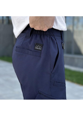 Армейские мужские штаны Карго 6 карманов синие No Brand (356509159)