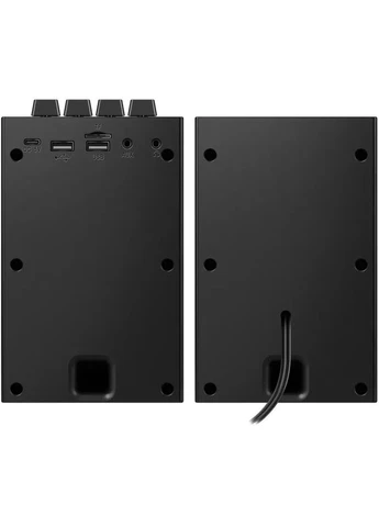 Акустична система 2.0 Futuro, 20Вт Bluetooth/USB/TF/AUX, LED, чорна Defender (393952260)