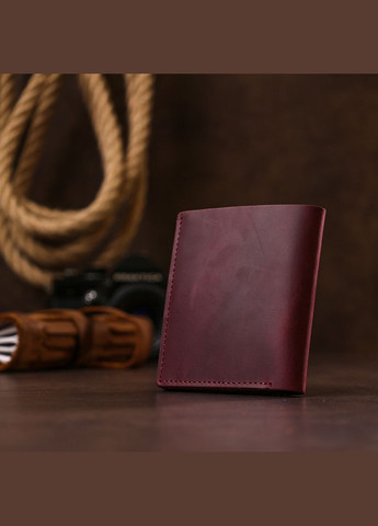 Модне жіноче вінтажне портмоне 16499 Бордовий Shvigel (298570552)