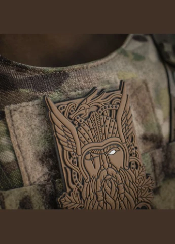 Нашивка Odin 3D PVC Coyote M-TAC (316320137)