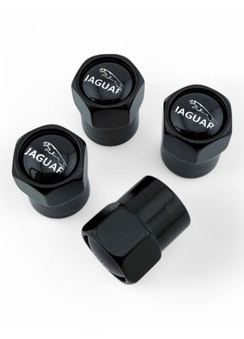 Колпачки на ниппель металлические (4 шт.) Jaguar (354698576)