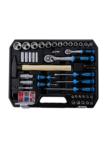 Набір інструментів 1/4" x 1/2" x 100 од. (251400) Apro (372691180)