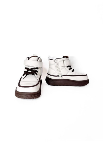 Бежевые демисезонные ботинки 28 г 17,7 см бежевый артикул д375 GFB