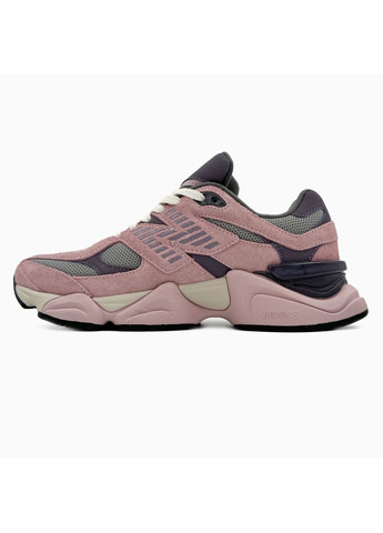 КРОСІВКИ ЖІНОЧІ NEW BALANCE 9060 PINK / GREY / VIOLET НЬЮ БЕЛАНС 9060 No Brand рожеві демісезони (368887904)