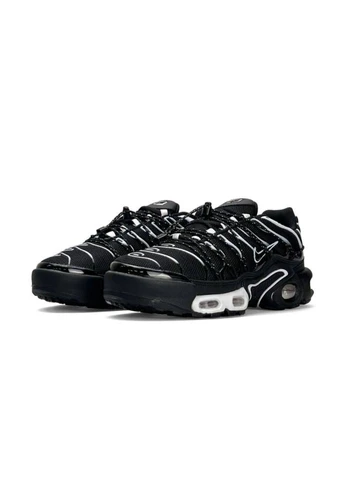 Чорно-білі кросівки white black (розмір ) No Brand Air Max Plus TN Lace Toggle