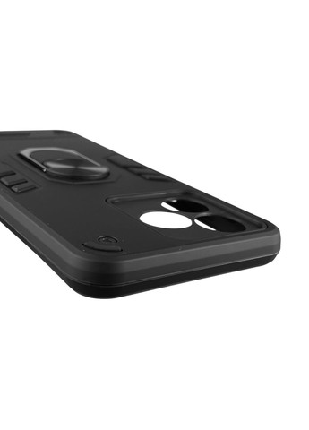 Чохол для телефона C51 броньований з магнітним кільцем-тримачем на реалмі с51 чорний Realme (366235823)