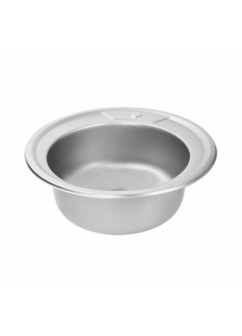 Кухонная мойка из нержавеющей стали САТИН 490 (0,6/170 мм) Valeso (336937448)