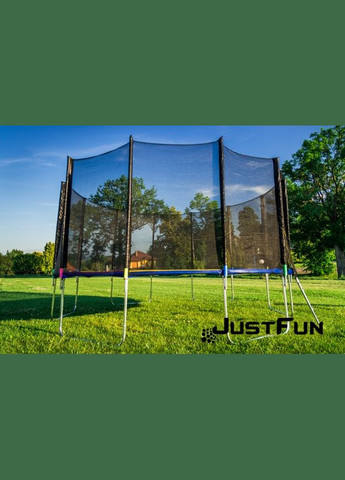 Батут 404 см Multicolor наружная сетка + стремянка No Brand (352010998)