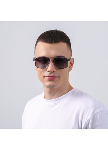 Солнцезащитные очки с поляризацией Классика мужские 472-204 LuckyLOOK 472-204М (329996439)