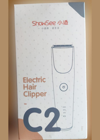 Машинка для стрижки волос ShowSee Electric Hair Clipper Black C2BK Xiaomi (263777054)