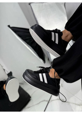 Чорні кеди рейки black MAAAARKA