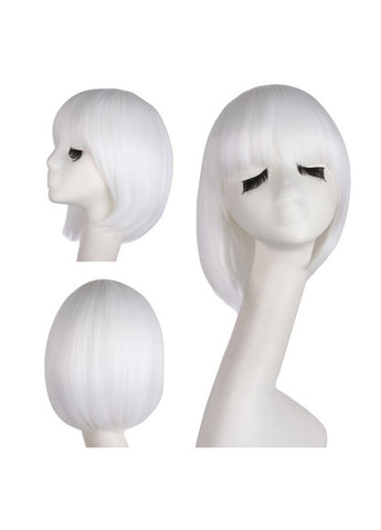 Перука біла каре, Перука каре білосніжна, перука жіноча No Brand (355802334)